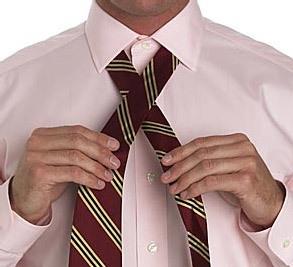 Пять разных способов, как завязывать галстук.