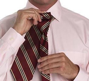 Пять разных способов, как завязывать галстук.