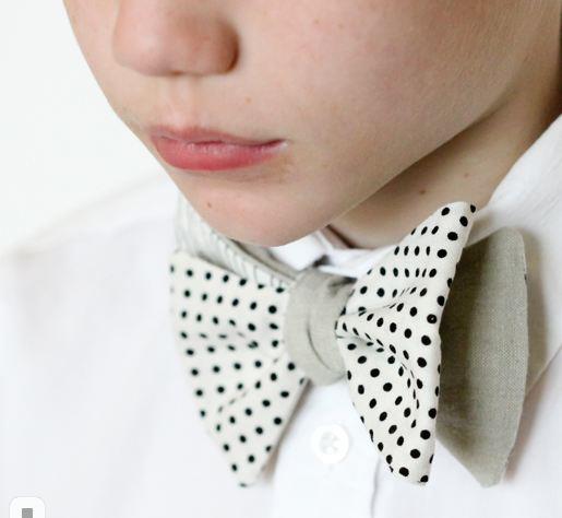 галстук бабочка для мальчиков своими руками мастер-класс