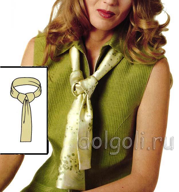 Оригинальный галстук для женщин