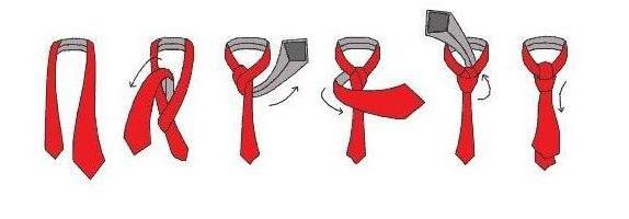 узлы для галстука
