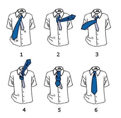 Как завязать галстук схема в картинках