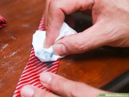 Как постирать галстук в домашних