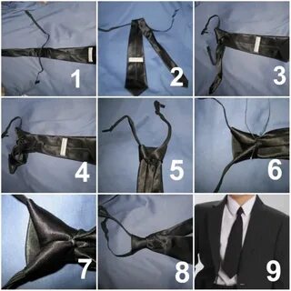 Как завязать короткий галстук на резинке детский