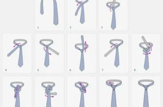 Способы завязать узкий галстук