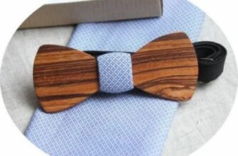 Зачем галстук бабочка деревянная